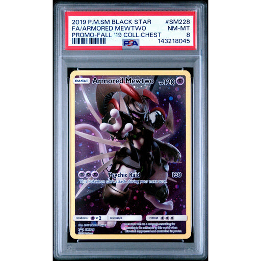 Pokémon TCG: Armored Mewtwo SM228 PSA 8-143218045