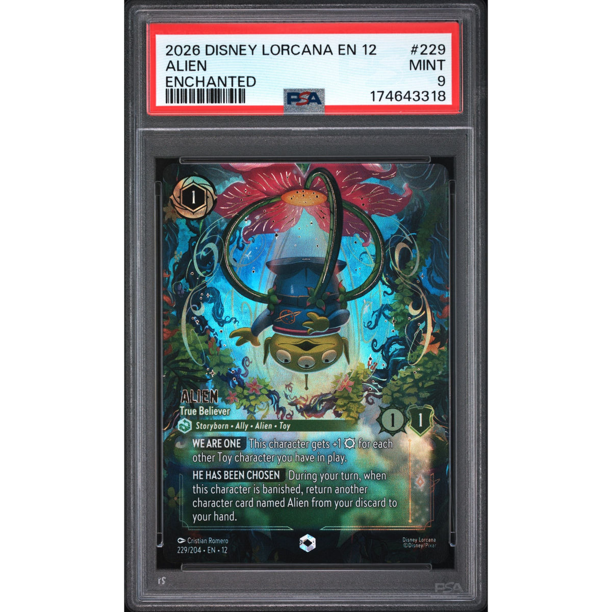Lorcana: Alien #229 PSA 9-174643318