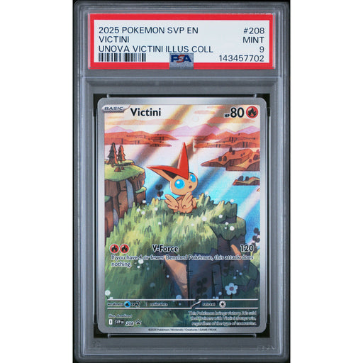 Pokémon TCG: Victini #208 PSA 9 - Scarlet & Violet Promo-143457702