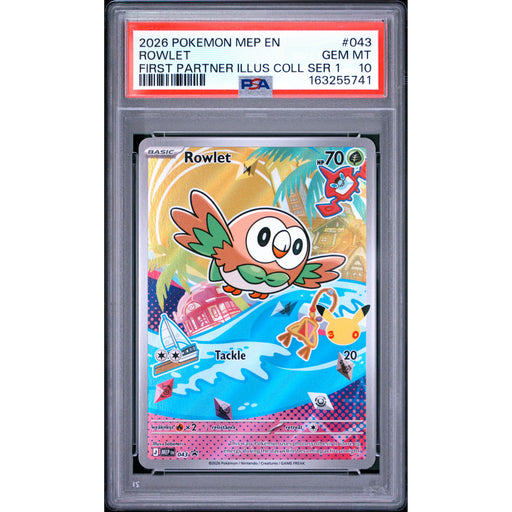 Pokémon TCG: Rowlet #043 PSA 10-163255741