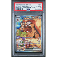 Pokémon TCG: Arven's Mabosstiff Ex #235 PSA 10