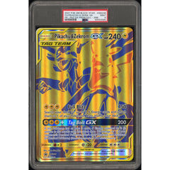Pokémon TCG: Pikachu & Zekrom Gx #SM248 PSA 9 - Jumbo