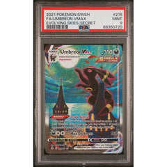 Pokémon TCG: Umbreon Vmax #215 PSA 9 - Evolving Skies
