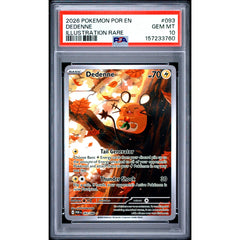 Pokémon TCG: Dedenne #093 PSA 10