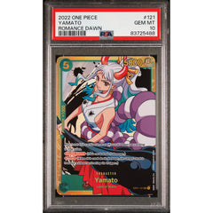One Piece TCG: Yamato #121 PSA 10