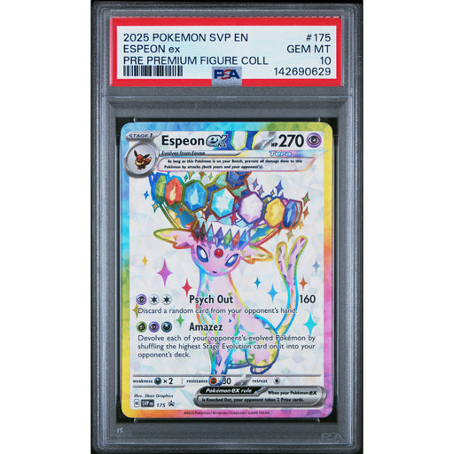 Pokémon TCG: Espeon Ex #175 PSA 10 - Scarlet & Violet Promo-142690629