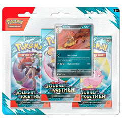 Pokémon TCG: Journey Together 3-pack Blister