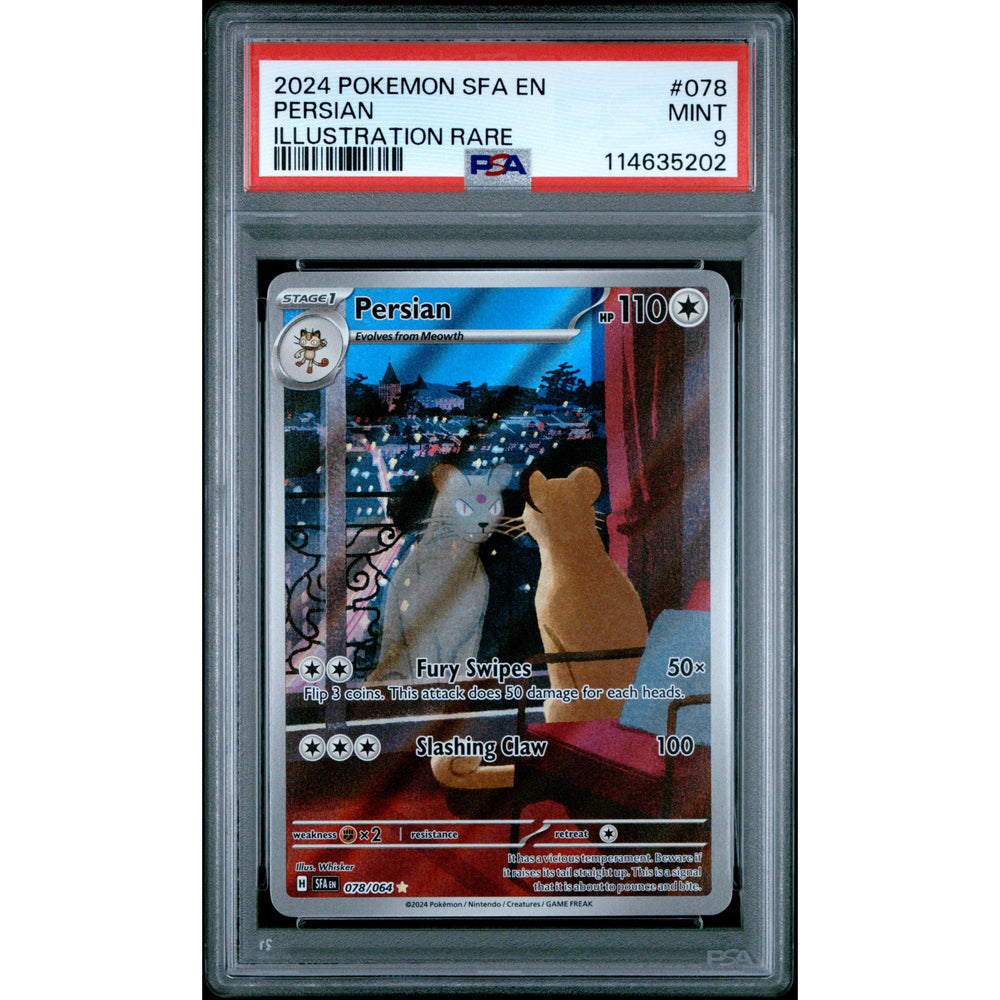 Pokémon TCG: Persian #078 PSA 9