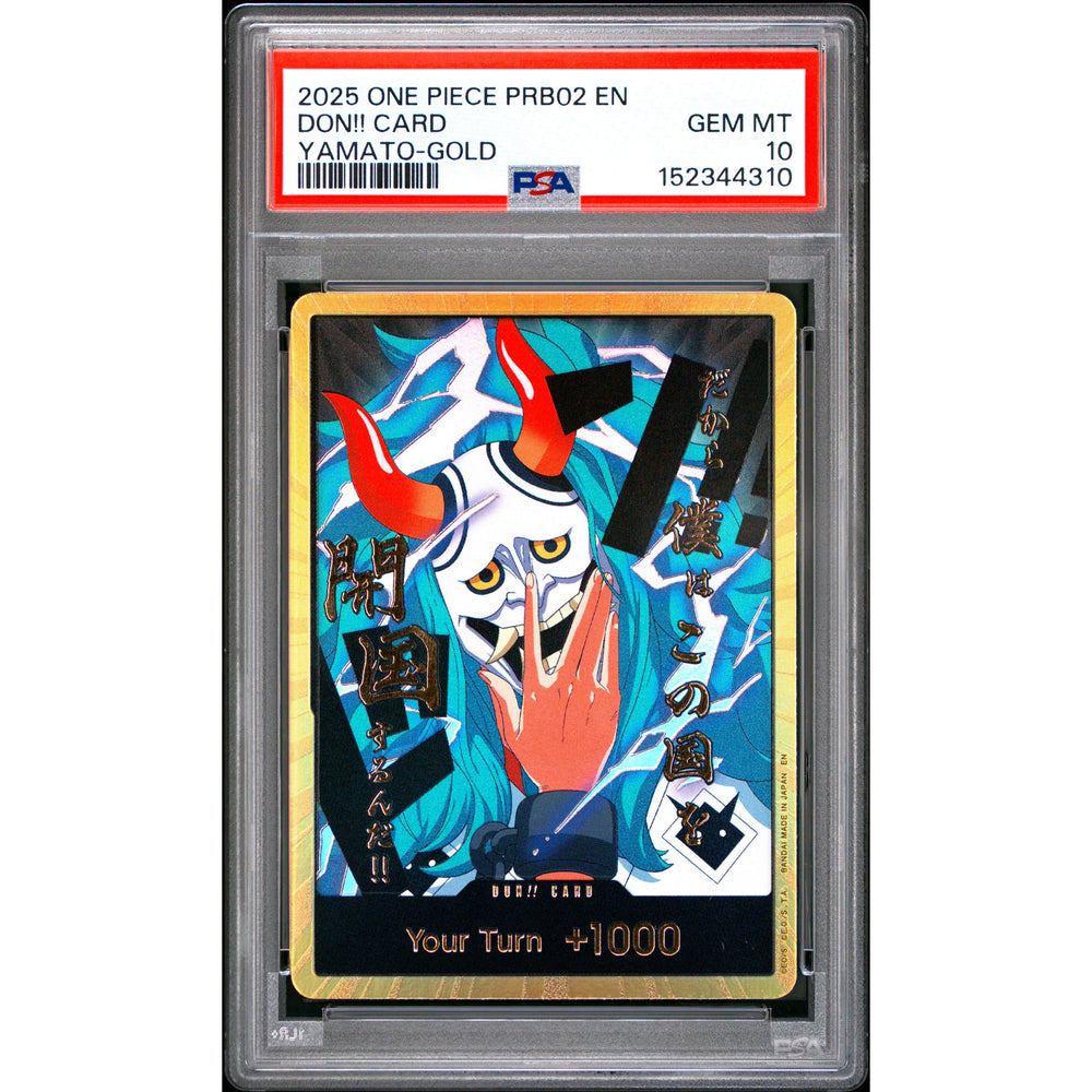 One Piece TCG: Don!! Card PSA 10