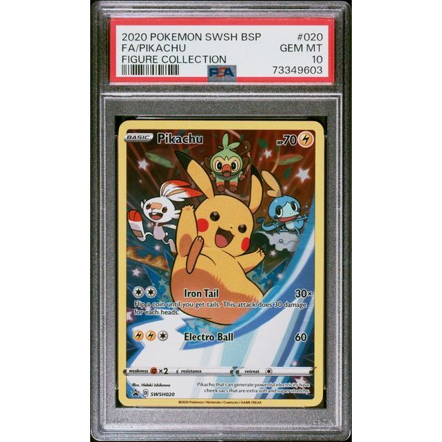 Pokémon TCG: Pikachu #020 PSA 10-73349603