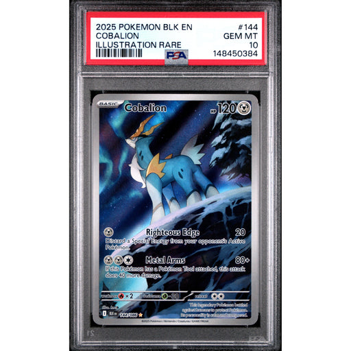 Pokémon TCG: Cobalion #144 PSA 10-148450384