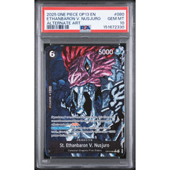 One Piece TCG: Ethanbaron V. Nusjuro #080 PSA 10