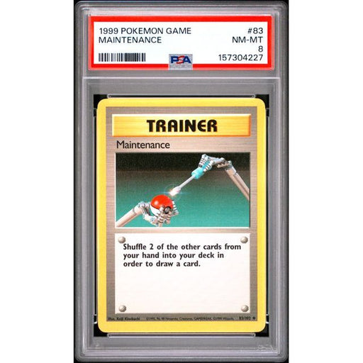 Pokémon TCG: Maintenance #83 PSA 8-157304227