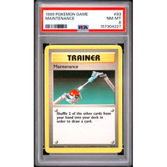 Pokémon TCG: Maintenance #83 PSA 8 - Base