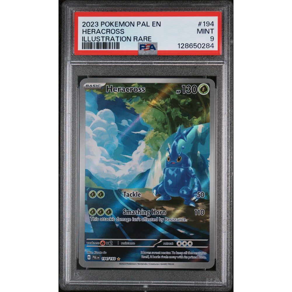 Pokémon TCG: Heracross #194 PSA 9