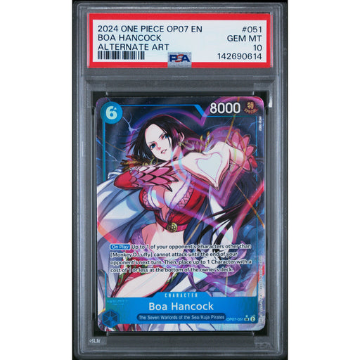 One Piece TCG: Boa Hancock #051 PSA 10-142690614