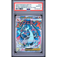 Pokémon TCG: Mega Charizard X Ex #023 PSA 10 - Mega Evolution Promo