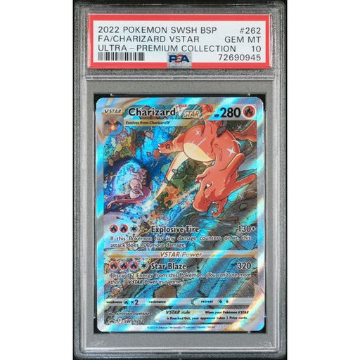 Pokémon TCG: Charizard Vstar #262 PSA 10-72690945