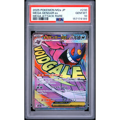 Pokémon TCG: Mega Gengar Ex #230 PSA 10 - Japanese