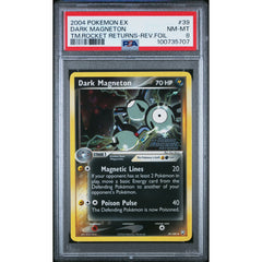 Pokémon TCG: Dark Magneton 39 PSA 8 Team Rocket Returns