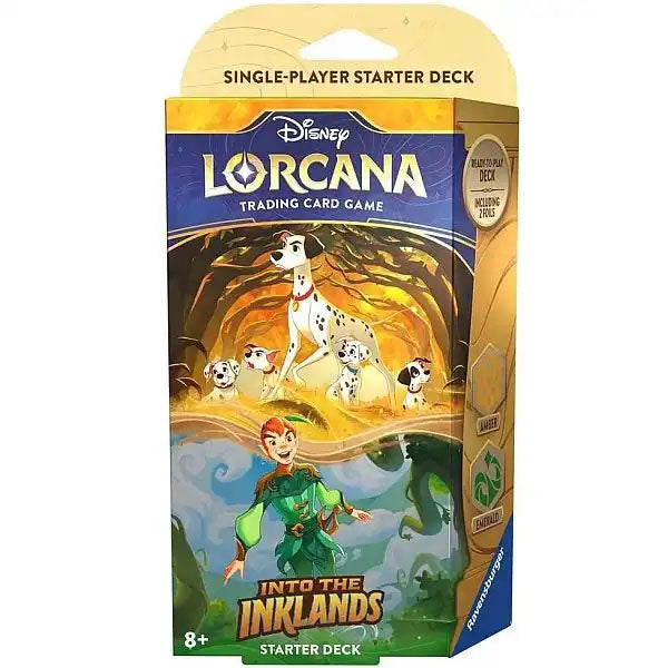 Disney Lorcana: Into the Inklands Starter Deck - Pongo & Peter Pan