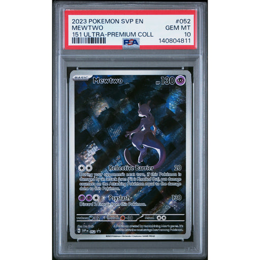 Pokémon TCG: Mewtwo #052 PSA 10 - Scarlet & Violet Promo-140804811