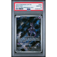 Pokémon TCG: Mewtwo #052 PSA 10 - Scarlet & Violet Promo