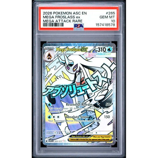 Pokémon TCG: Mega Froslass Ex #265 PSA 10-157418578
