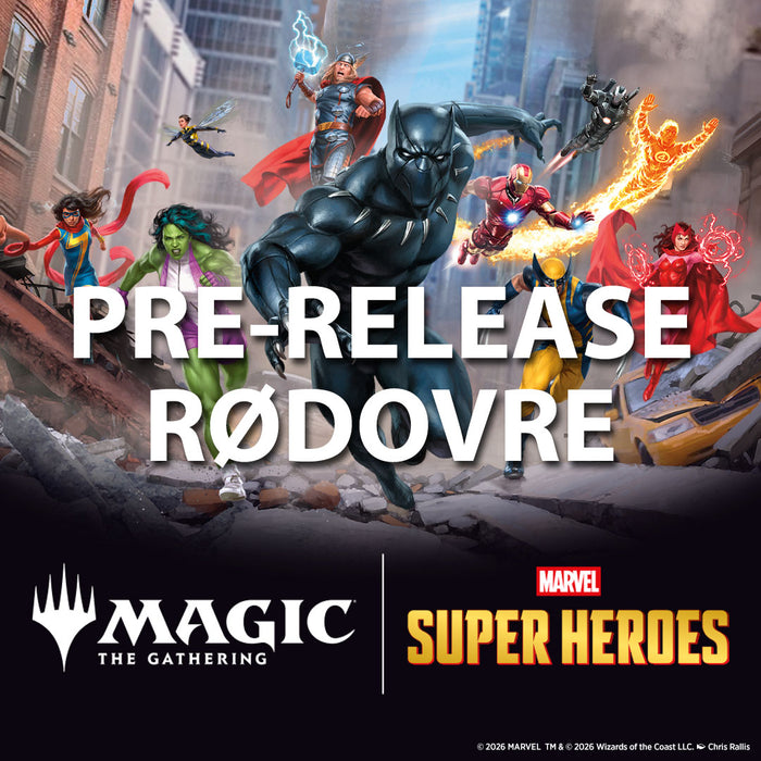 Magic the Gathering: Marvel Super Heroes Pre-release 22. Juni 16:00 - Rødovre