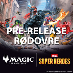 Magic the Gathering: Marvel Super Heroes Pre-release 22. Juni 16:00 - Rødovre