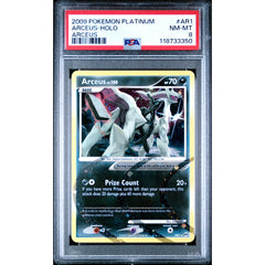 Pokémon TCG: Arceus AR1 PSA 8 Holo - Platinum