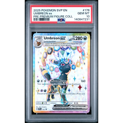 Pokémon TCG: Umbreon Ex #176 PSA 10 - Scarlet & Violet Promo-140847231