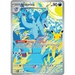 A Nidorina card from The Pokémon Company’s Pokémon TCG: 30th Celebration Elite Trainer Box is shown, featuring 90 HP, the move Bite, and the Share Happiness ability that heals 30 damage in a vibrant forest scene.