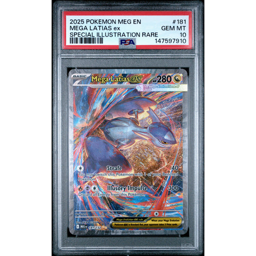 Pokémon TCG: Mega Latias Ex #181 PSA 10 - Mega Evolution-147597910