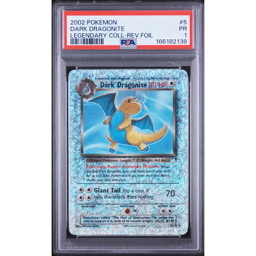 Pokémon TCG: Dark Dragonite #5 PSA 1-166182138