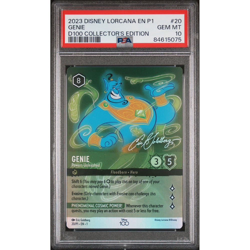 Lorcana: Genie #20 PSA 10