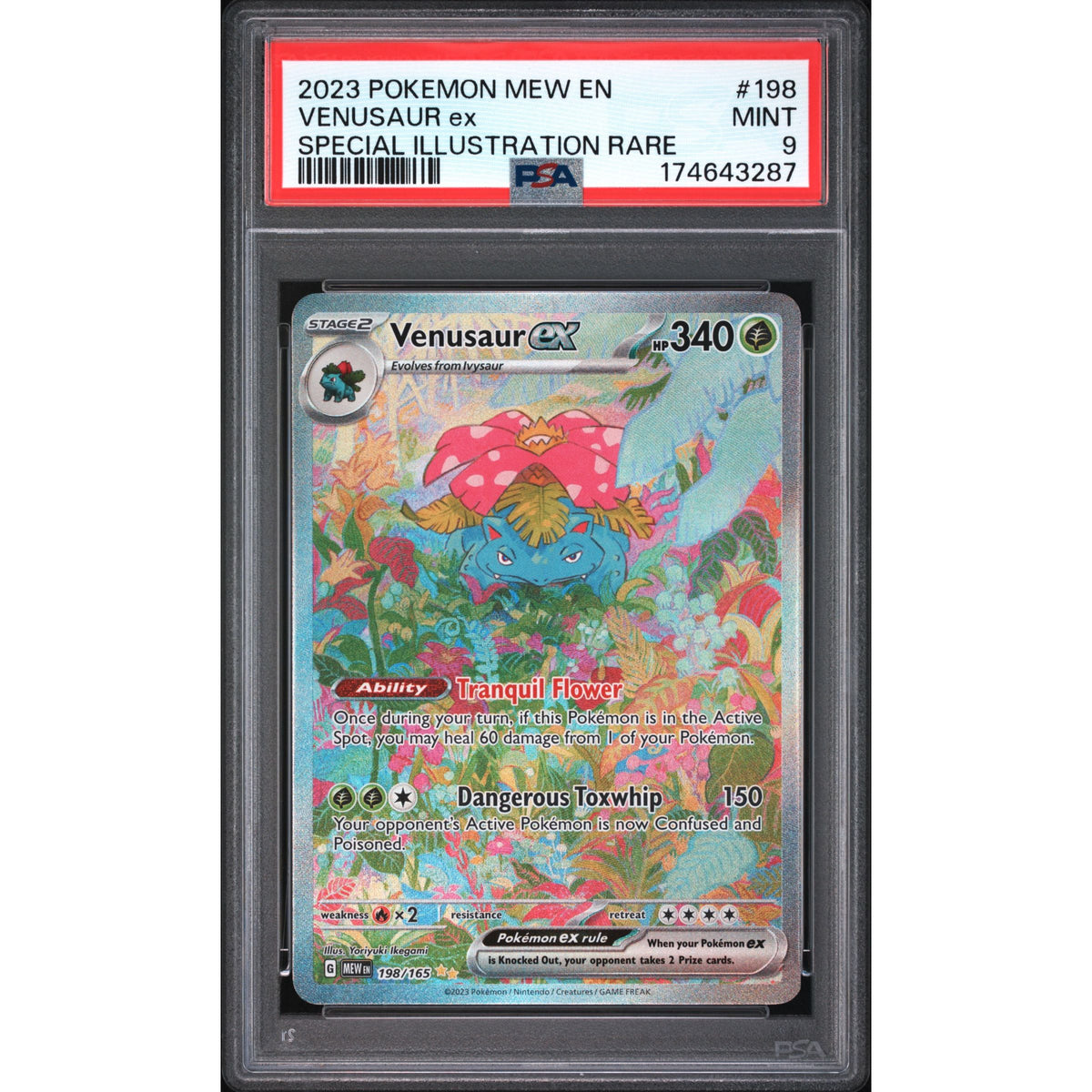 Pokémon TCG: Venusaur Ex #198 PSA 9-174643287