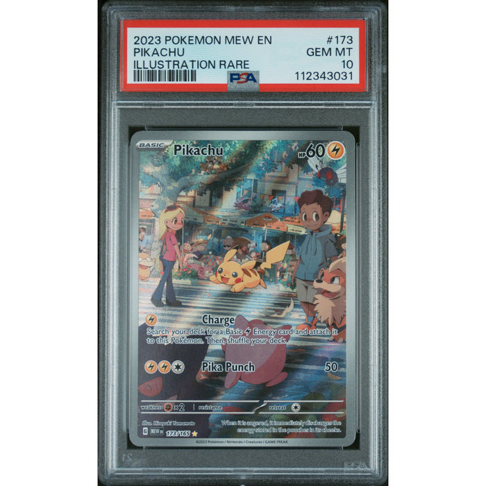 Pokémon TCG: Pikachu #173 PSA 10-112343031