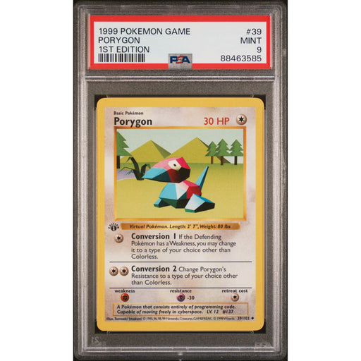 Pokémon TCG: Porygon #39 PSA 9 - Base Set-88463585
