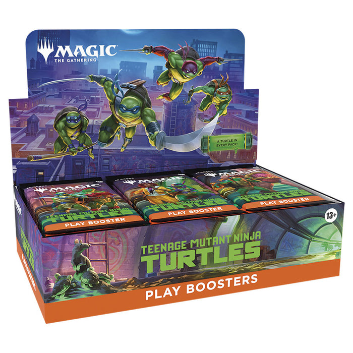 Magic the Gathering: Teenage Mutant Ninja Turtles Play Booster Display Right