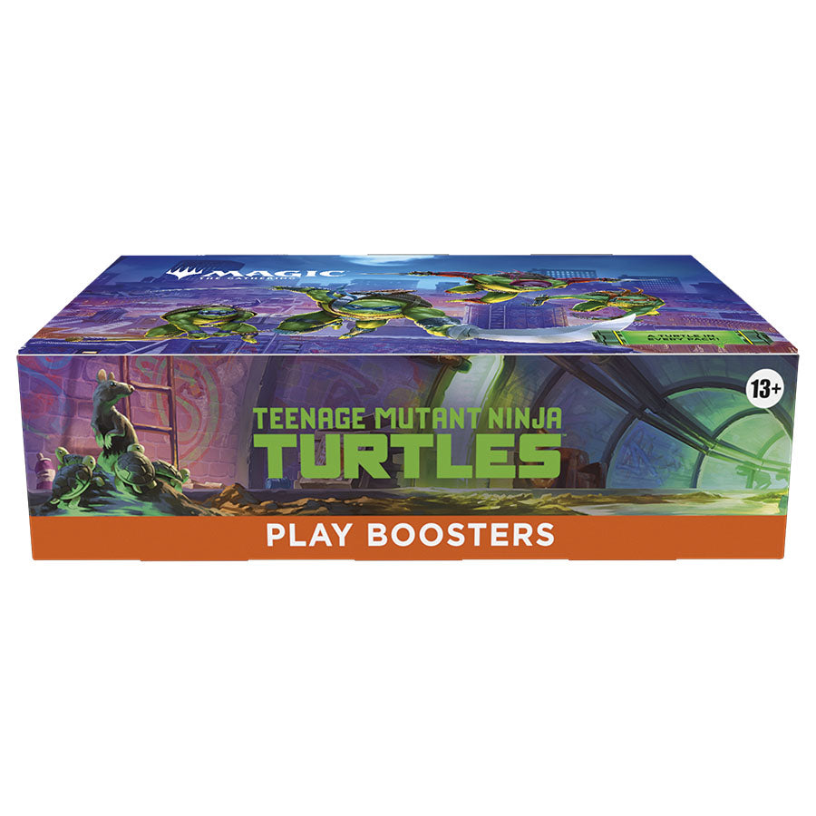 Magic the Gathering: Teenage Mutant Ninja Turtles Play Booster Display Left