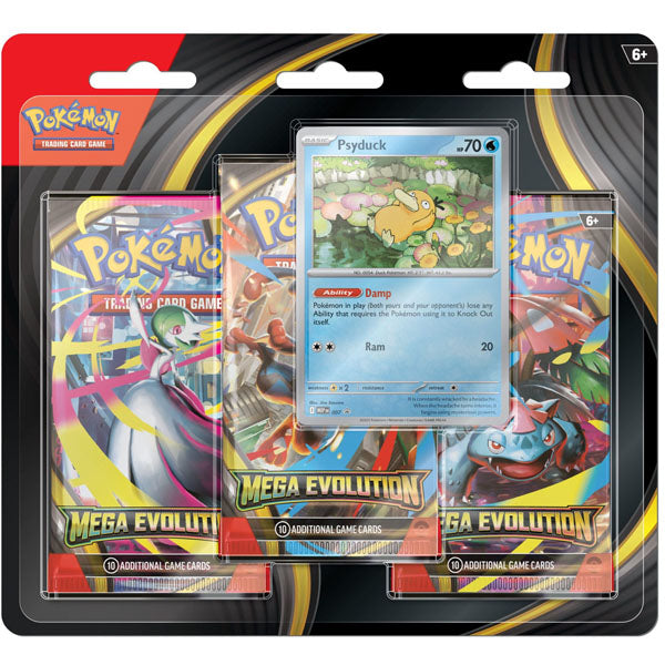 Pokémon TCG: Mega Evolution Base Set 3-Pack Blister