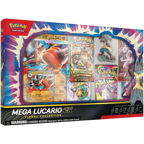 Pokemon TCG: Mega Lucario ex Figure Collection