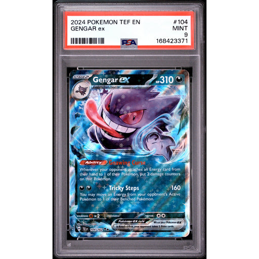 Pokémon TCG: Gengar Ex #104 PSA 9-168423371
