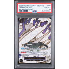 One Piece TCG: Ground Death #096 PSA 10