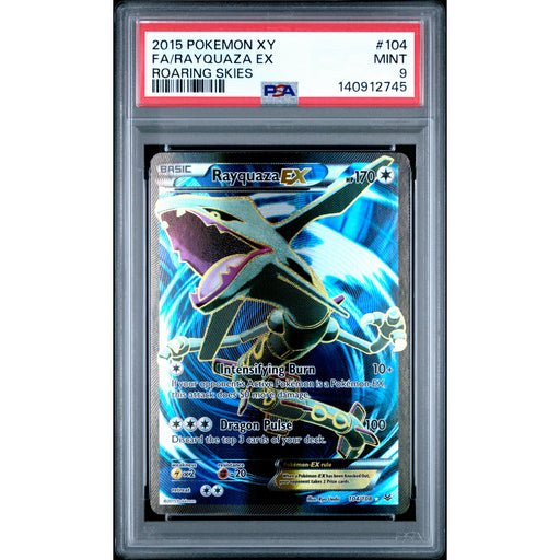 Pokémon TCG: Rayquaza Ex #104 PSA 9 - Roaring Skies-140912745