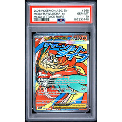 Pokémon TCG: Mega Hawlucha Ex #268 PSA 10