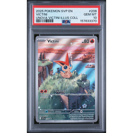 Pokémon TCG: Victini #208 PSA 10-157633370