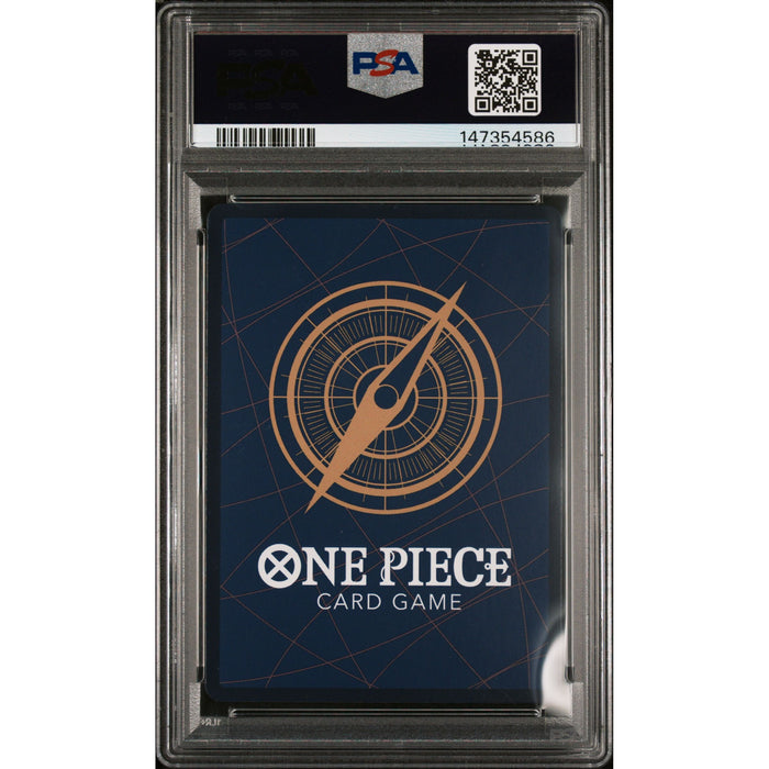 One Piece TCG: Monkey D. Luffy #006 PSA 10-147354586 (back)