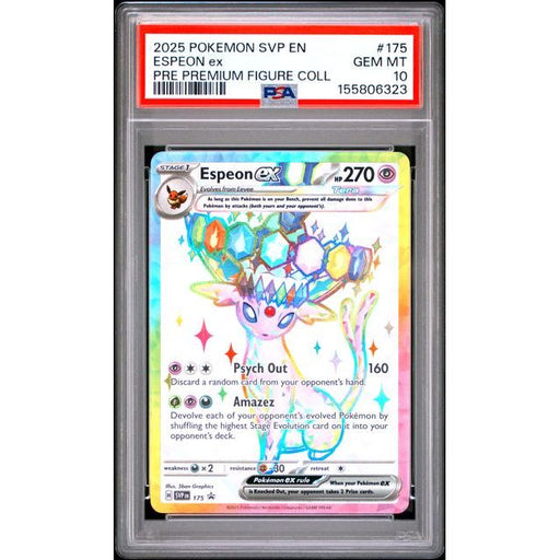 Pokémon TCG: Espeon Ex #175 PSA 10-155806323